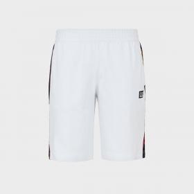 Shorts Emporio Armani EA7 con bande laterali logotape uomo rif. 3KPS81 PJ05Z
