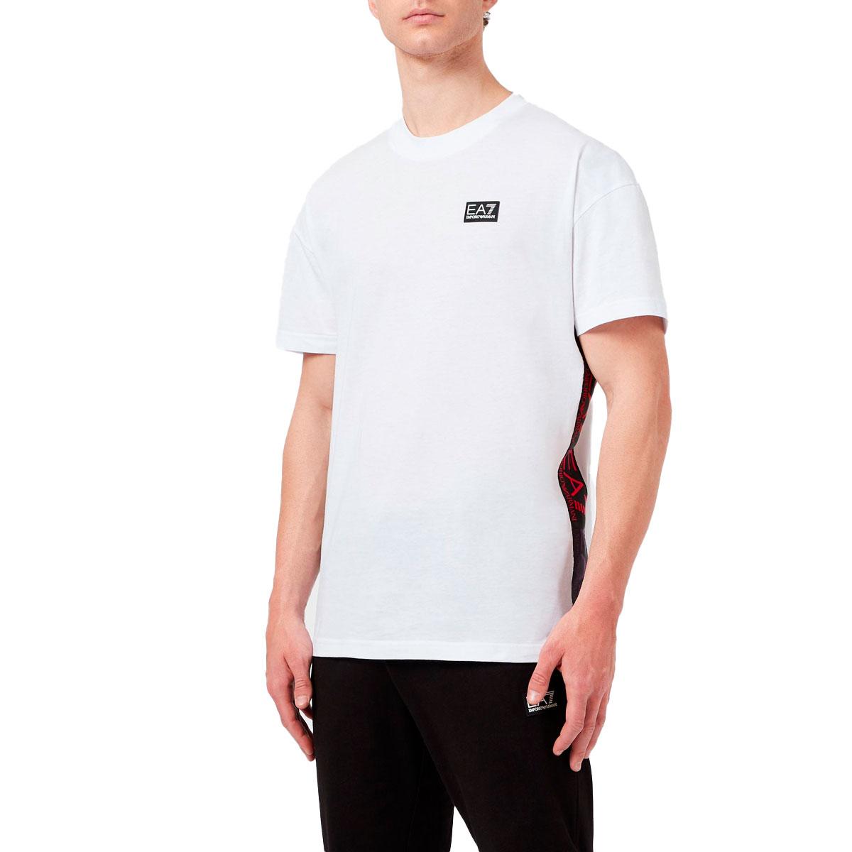 T-shirt  in jersey con stampa logo 3D da uomo rif. 3KPT13 PJ02