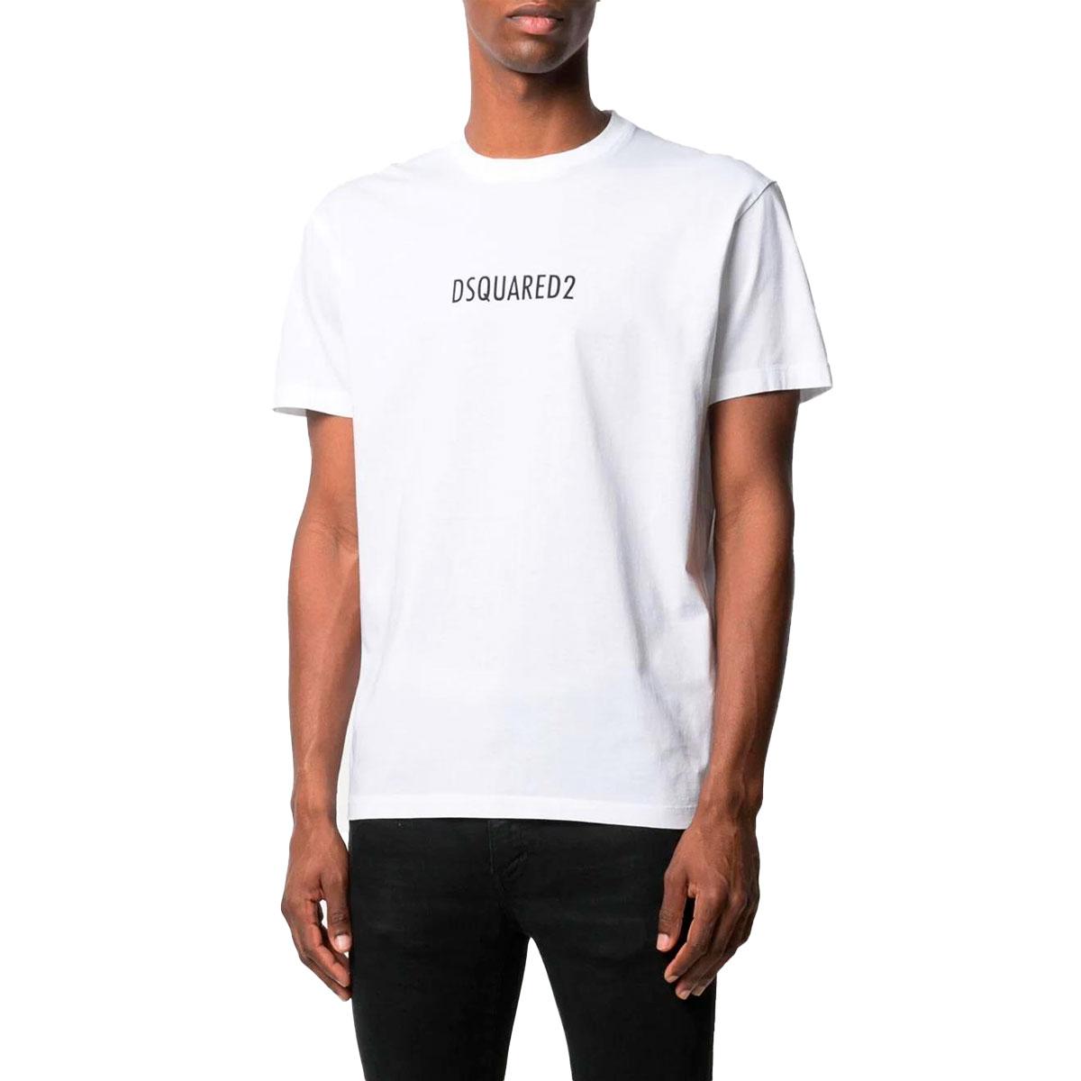 T-shirt Dsquared2 Made In Italy con stampa da uomo rif. S71GD1025 S23009