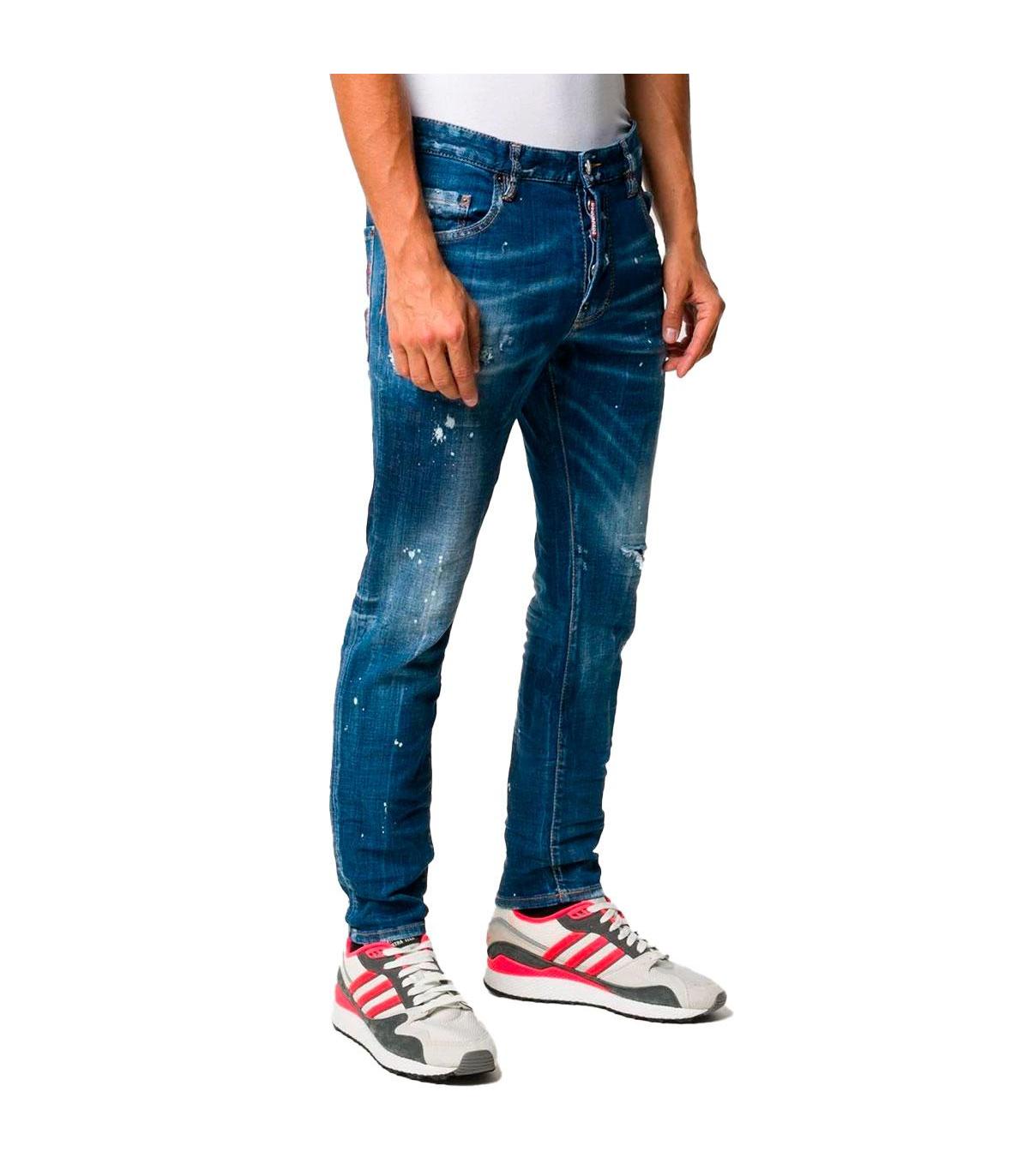 Jeans Dsquared2 Skater Jean 5 tasche da uomo rif. S71LB0774 S30342