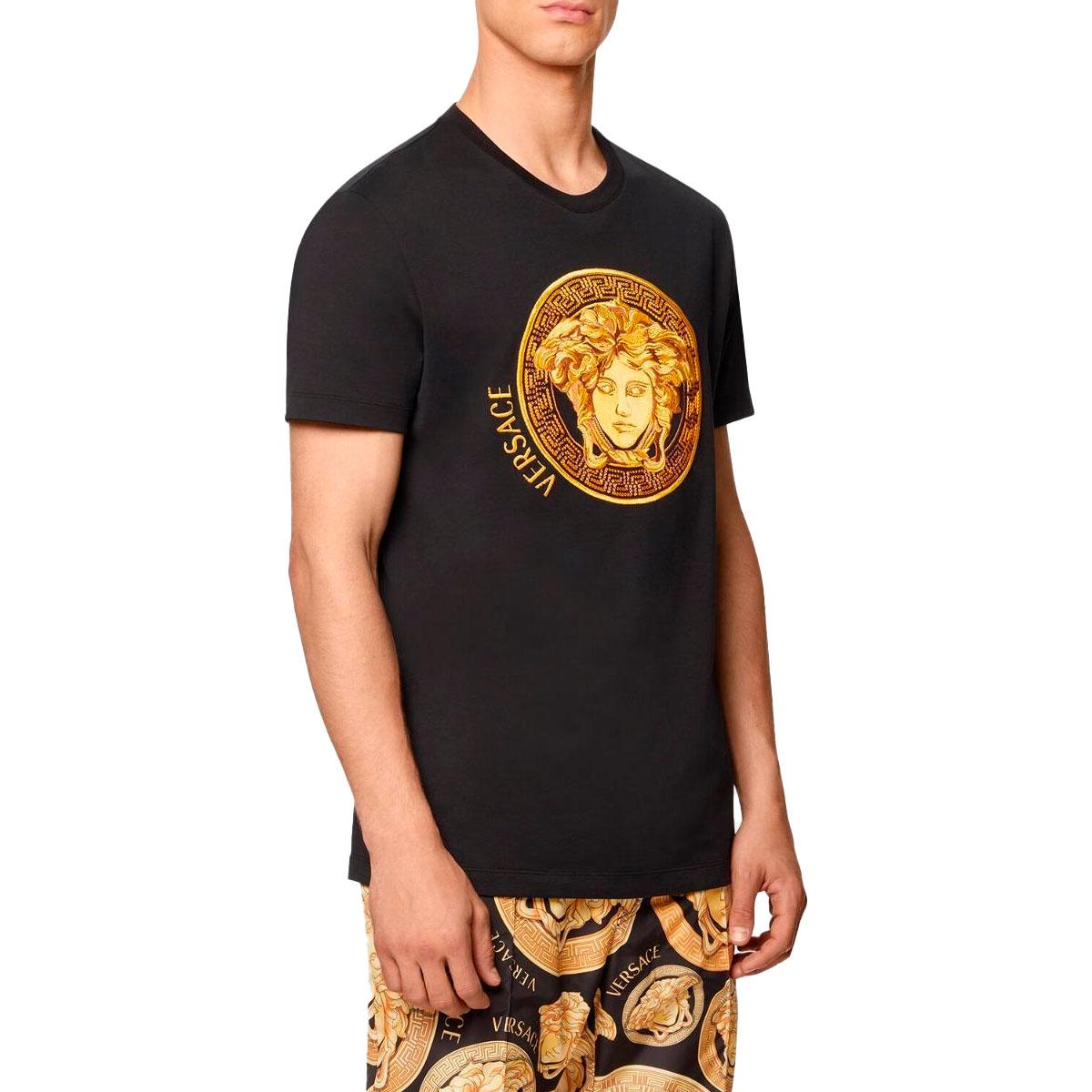 T-shirt  Medusa Amplified Ricamata da uomo rif. A88653 A228806