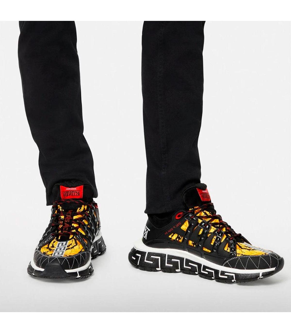 Scarpe Sneakers Versace Trigreca da uomo rif. DSU8094 D15TCG