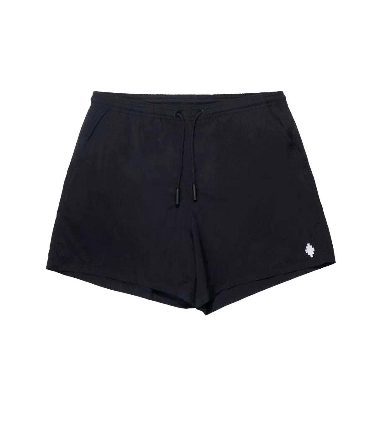 Costume Marcelo Burlon Cross Swim Shorts con logo ricamato da uomo rif.  CMFA003R21FAB001