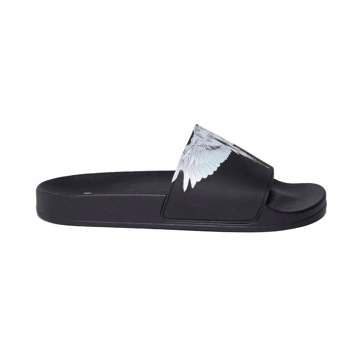 Ciabatte Marcelo Burlon Slider Wings con stampa da uomo rif.  CMIC001R21PLA001 | eBay