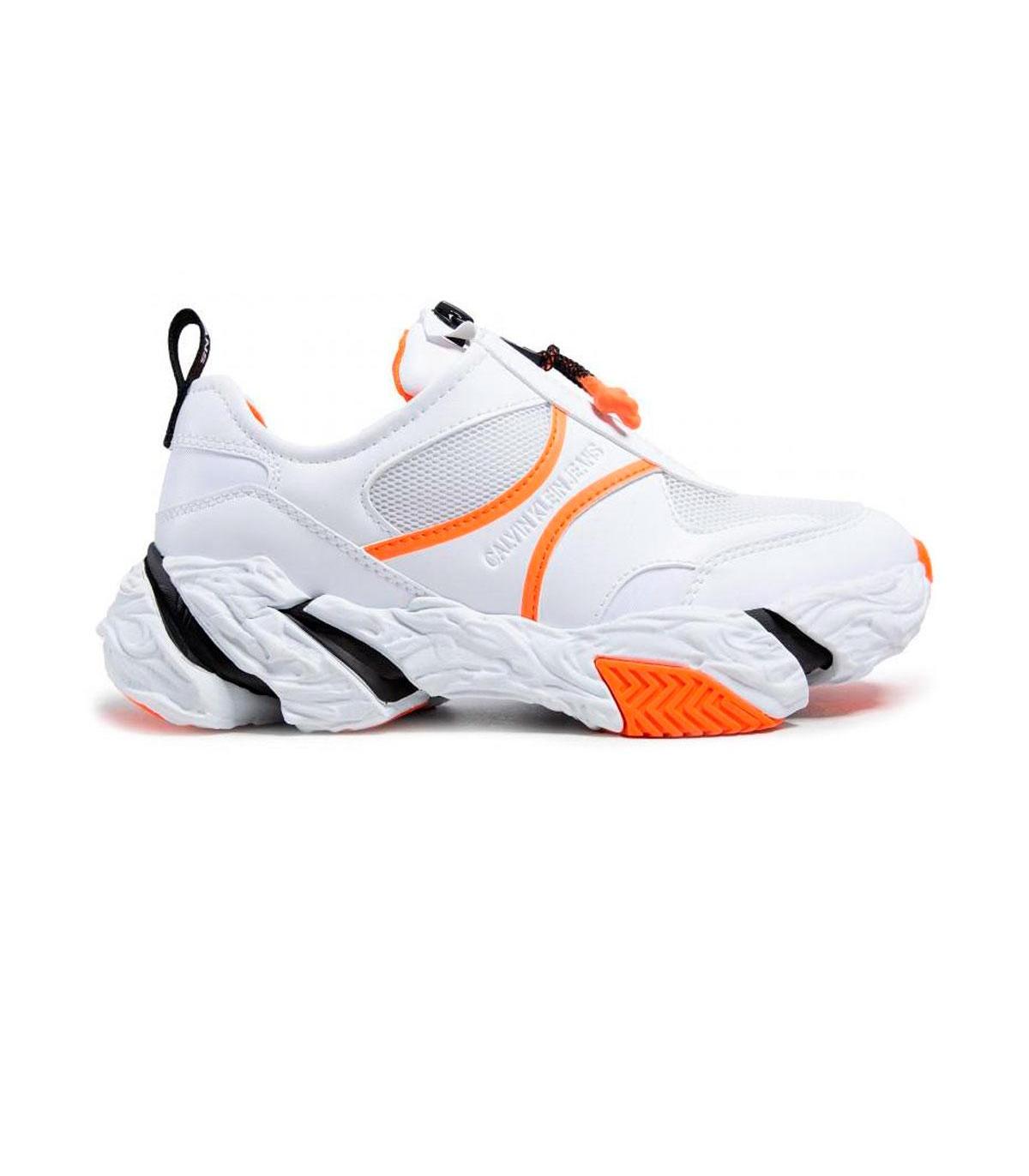 Scarpe Sneakers Calvin Klein Jeans Chunky con logo da donna rif. YW0YW00094