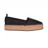 Espadrillas Calvin Klein Jeans con plateau e logo all over da donna rif. YW0YW00115