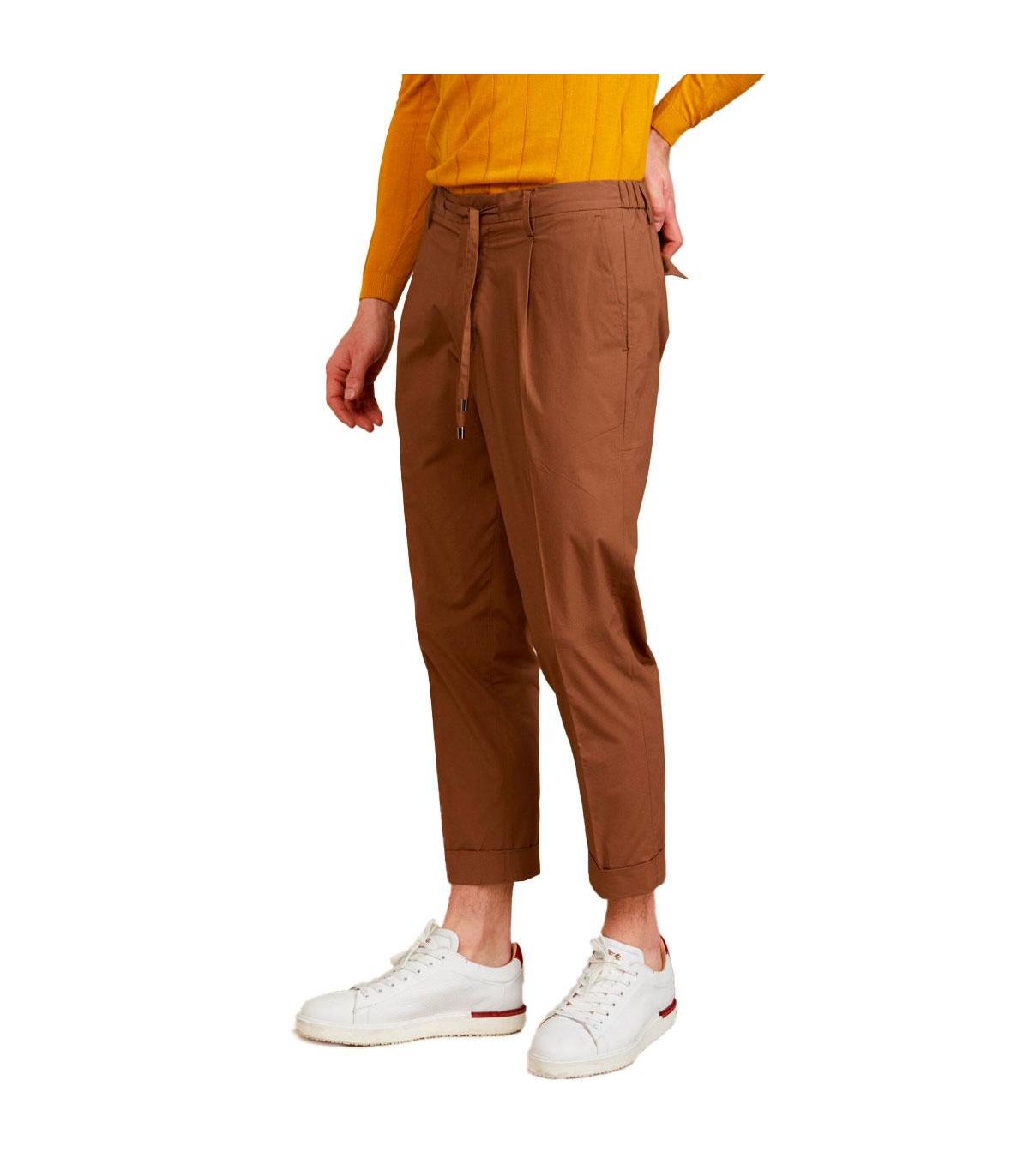 Pantaloni pantalaccio Outfit con pinces in popeline da uomo rif. OF1S2S1P024