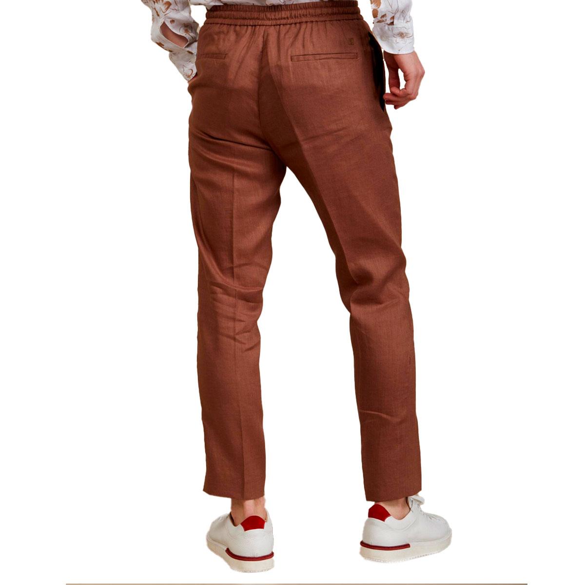 Pantaloni pantalaccio Outfit in lino da uomo rif. OF1S2S1P029 | eBay