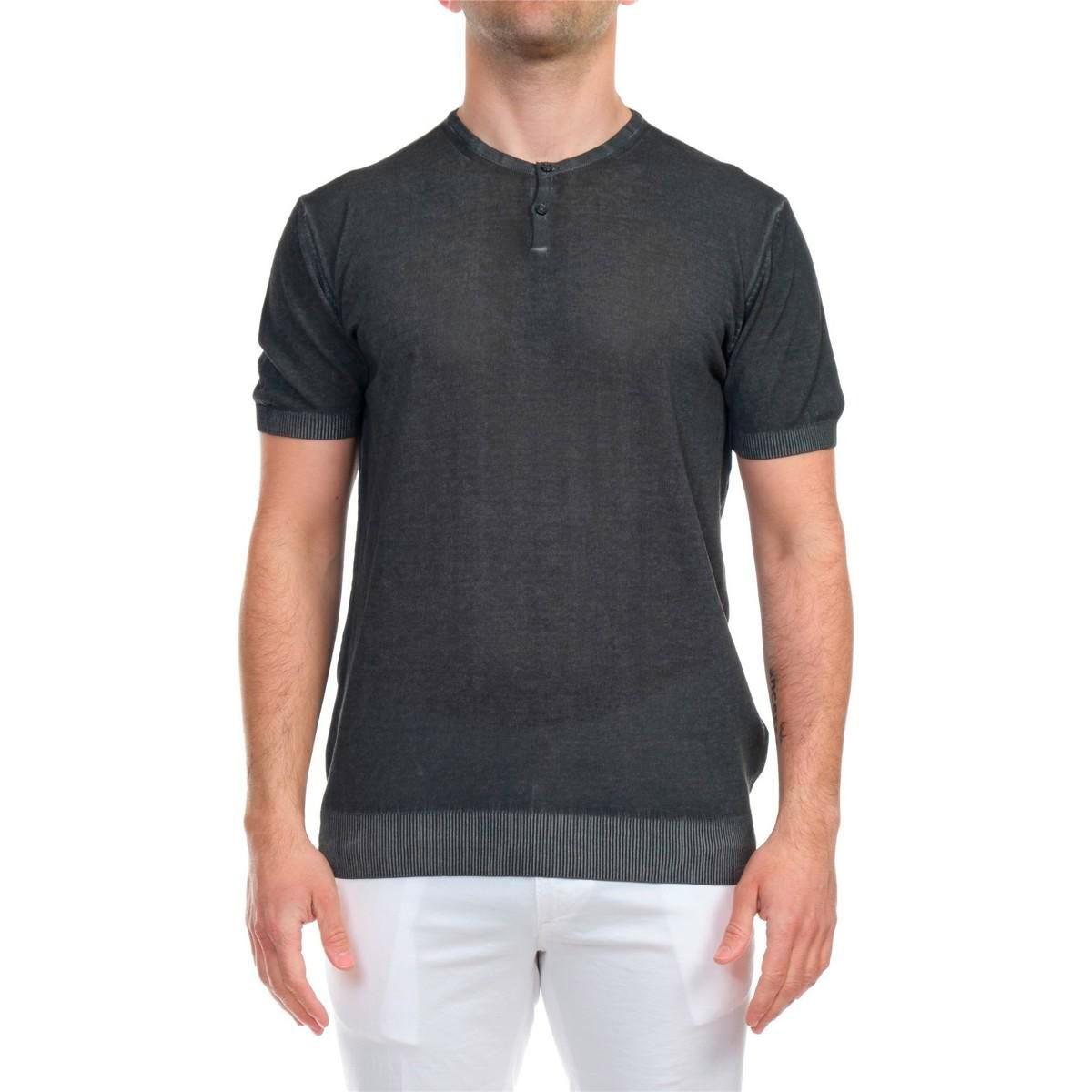 T-shirt  Serafina con colletto con bottoni da uomo rif. OF1S2S1M025