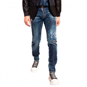Jeans Dsquared2 Cool Guy Jean effetto consumato da uomo rif. S71LB0895  S30342