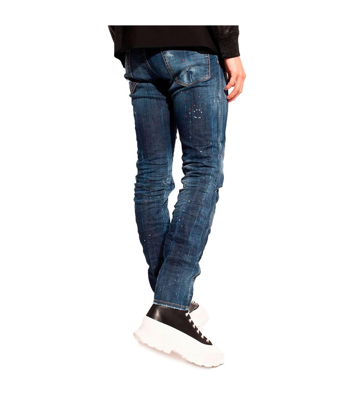 Jeans Dsquared2 Cool Guy Jean effetto consumato da uomo rif. S71LB0895  S30342
