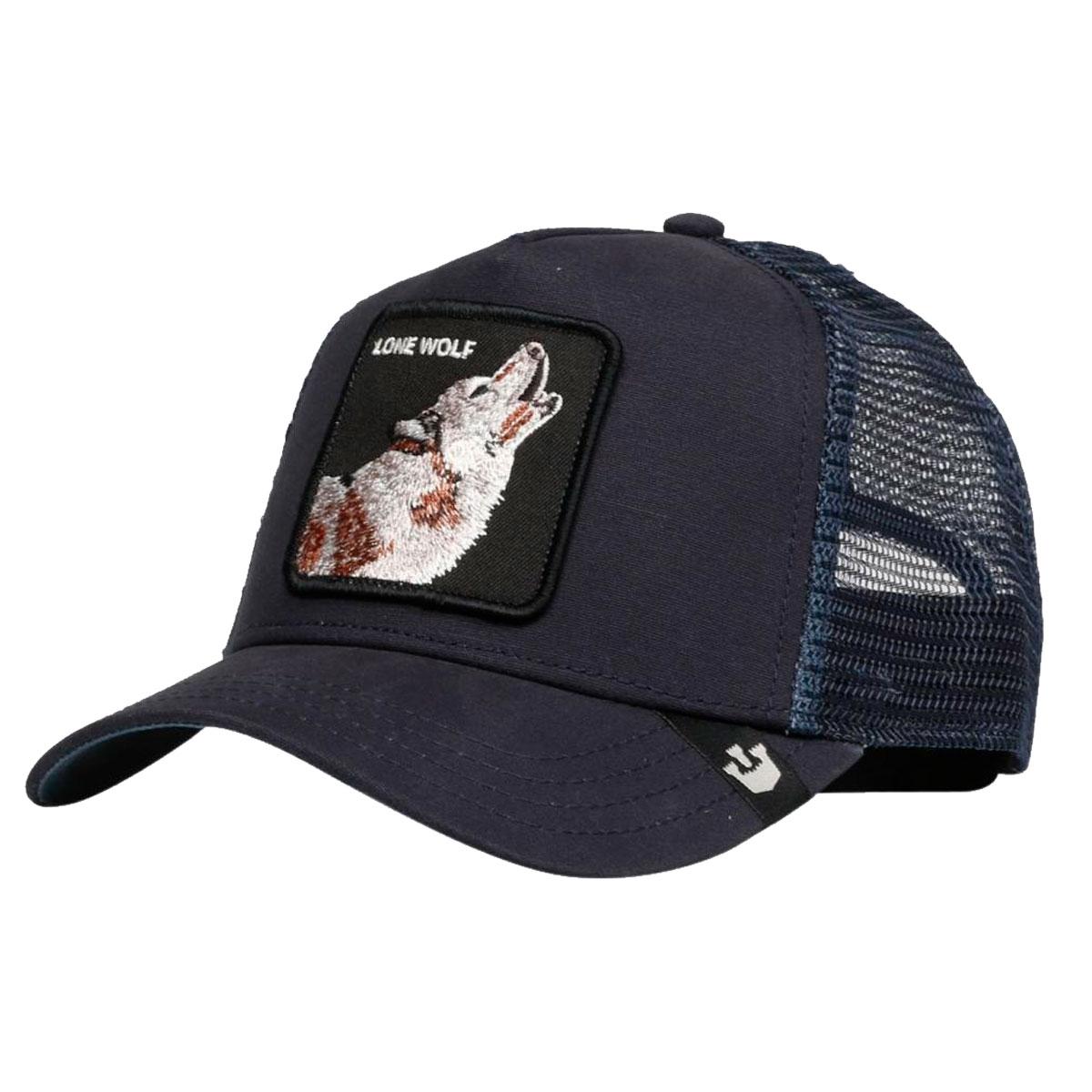 Cappello Lone Wolf con visiera e patch rif. 101-6099 unisex