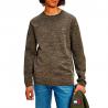 Pullover Tommy Jeans in cotone biologico melange da uomo rif. DM0DM11858