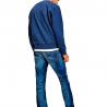 Felpa Tommy Jeans girocollo con logo sul petto da uomo rif. DM0DM11631