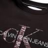 Felpa Calvin Klein Jeans con monogramma in cotone biologico con logo da uomo rif. J30J319365