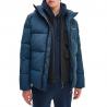 Piumino giubbotto Calvin Klein con cappuccio in nylon arricciato da uomo rif. K10K107485