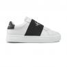 Scarpe Sneakers Calvin Klein Jeans in pelle con cinturino elastico da donna rif. YW0YW00442