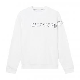 Felpa Calvin Klein girocollo con logo da uomo rif. J30J318810
