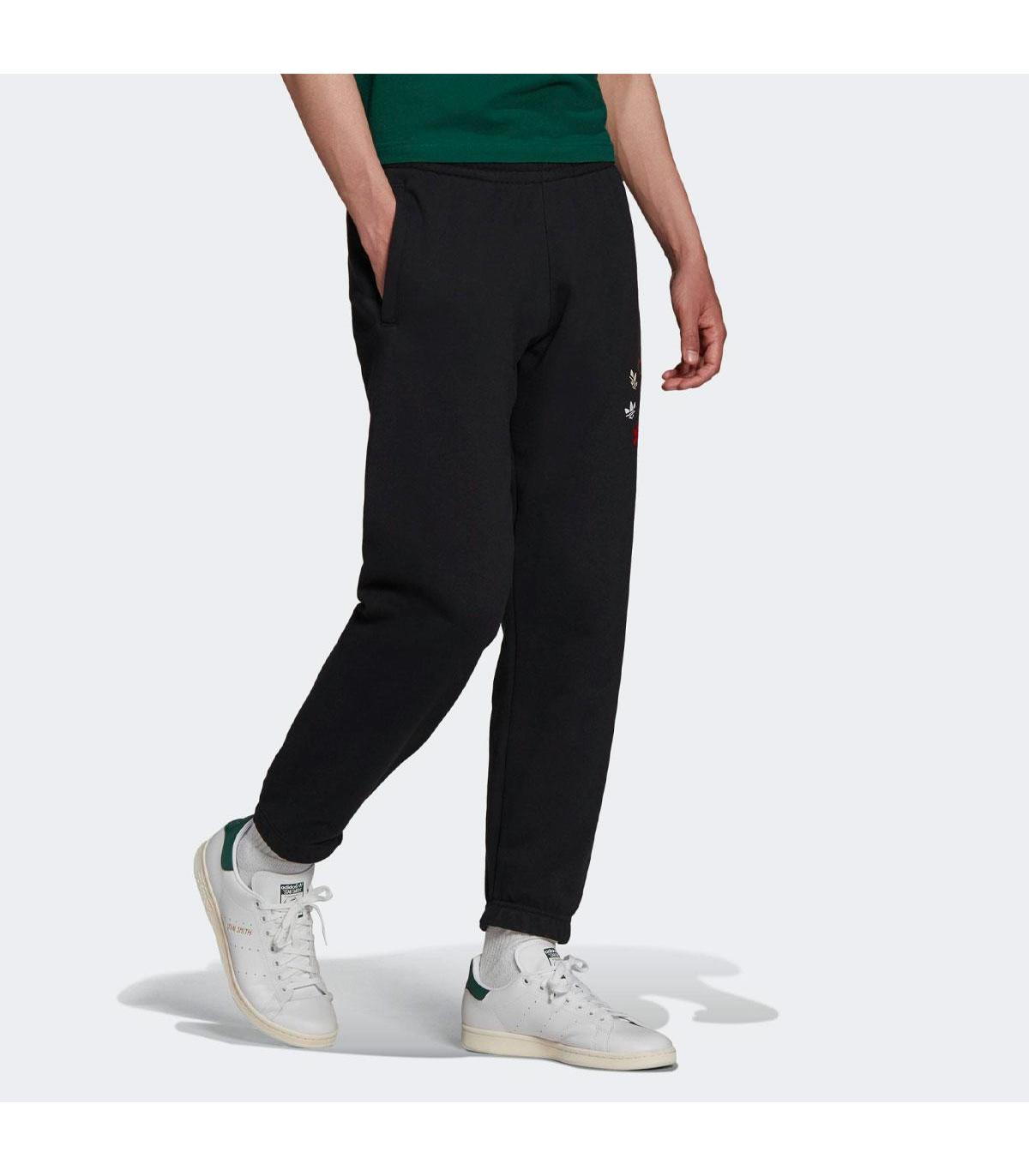 Pantaloni Adidas Adicolor Shatted Trefoil felpati da uomo rif. H37730