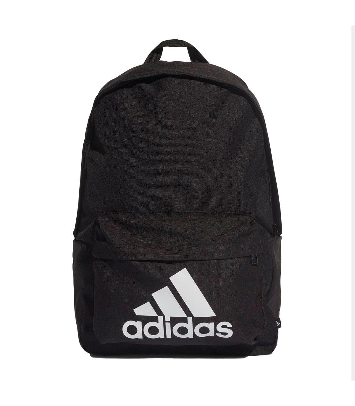 Zaino Adidas Classic 3-Stripes con stampa unisex nero bianco DT2626