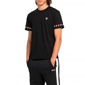 T-shirt Fila Tiburon con logo ripetuto sulle maniche da uomo rif. 689176