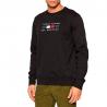 Felpa Tommy Hilfiger girocollo con logo ricamato da uomo rif. MW0MW20133