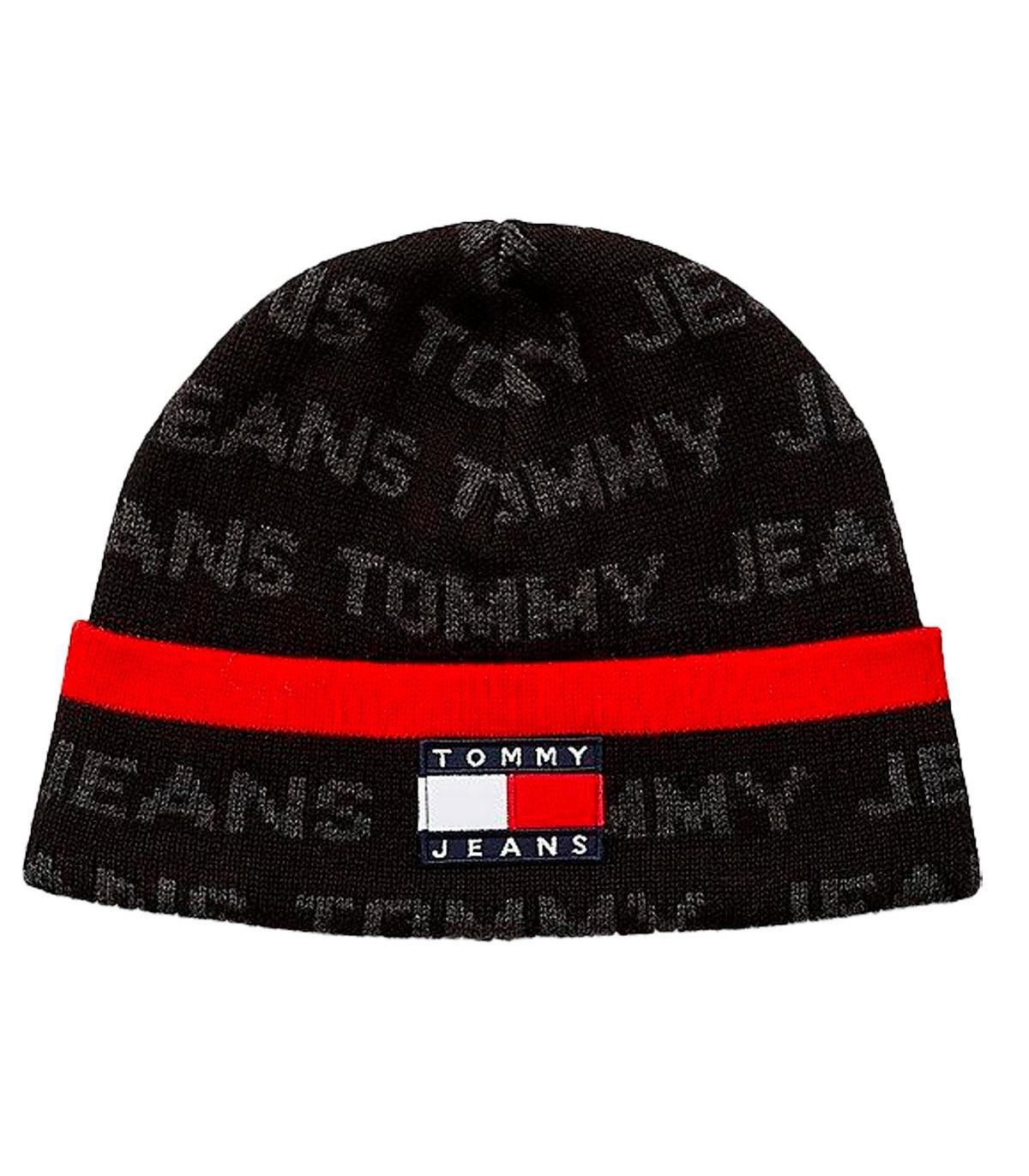 Berretto Tommy Jeans in cotone biologico con loghi unisex rif. AM0AM08038