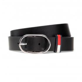 Cintura Tommy Jeans in ecopelle con fibbia ovale da donna rif. AW0AW10748