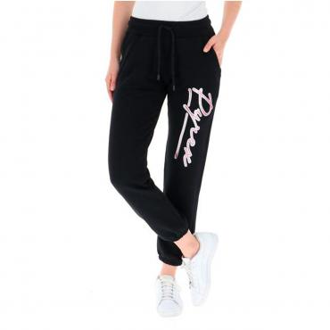 Pantalone Pyrex in tuta con stampa logo sulla gamba da donna rif. 21IPB42668