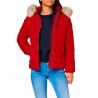 Piumino Tommy Jeans aderente con dettaglio in pelliccia da donna rif. DW0DW08588