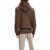 Felpa Calvin Klein Jeans con cappuccio e monogramma in cotone biologico da uomo rif. J30J318798