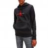 Felpa Calvin Klein Jeans con cappuccio e monogramma in cotone biologico da uomo rif. J30J318798
