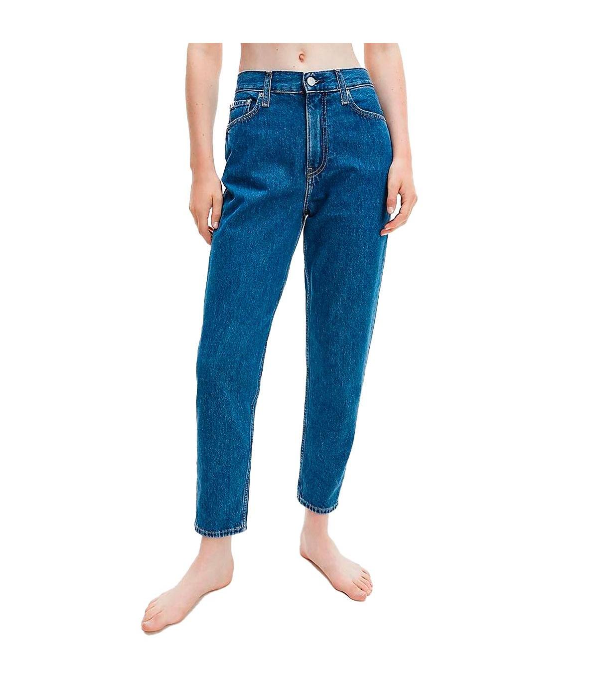 Jeans Calvin Klein Jeans Mom Fit in denim da donna rif. J20J217082