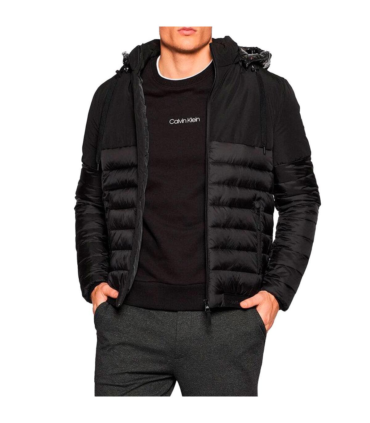 Giubbotto piumino Calvin Klein con cappuccio removibile da uomo rif.  K10K107278