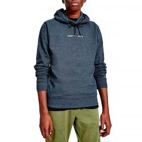 Felpa Tommy Jeans con cappuccio e logo ricamato da uomo rif. DM0DM11632