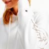 Felpa Tommy Hilfiger con cappuccio e logo ricamato da donna rif. WW0WW31726