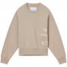 Felpa Calvin Klein Jeans Multi urban logo girocollo da donna rif. J20J216954