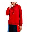 Felpa Tommy Hilfiger con cappuccio e logo ricamato da donna rif. WW0WW31726