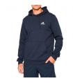 Felpa Adidas Essentials Fleece con logo e cappuccio da uomo rif. H12216