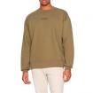 Felpa Fila James oversized girocollo con logo tono su tono da uomo rif. 689773