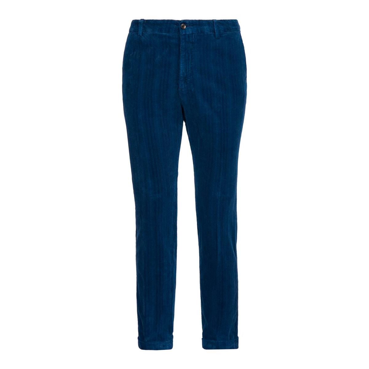 Pantaloni Outfit Italy in velluto con tasche a filetto da uomo rif.  OF1F2W1P014