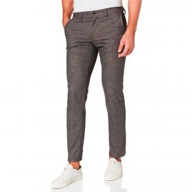 Pantaloni Tommy Hilfiger Chino Bleecker Fake Solid Wool da uomo rif. MW0MW19861