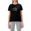 T-shirt Calvin Klein con logo centrale zebrato da donna rif. K20K203177
