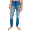 Jeans Pantaloni Calvin Klein Jeans slim tapered in denim da uomo rif. J30J319853