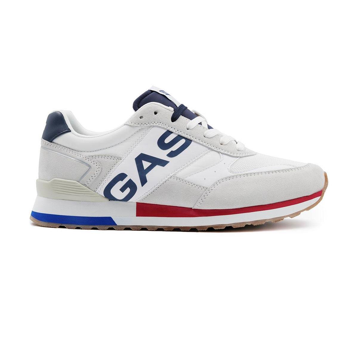 Scarpe Sneakers Gas Yohn Mix casual con logo in camoscio da uomo rif.  GAM213915 | eBay