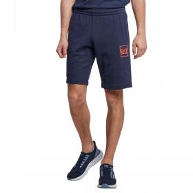 Bermuda Emporio Armani EA7 Fundamental Sporty in cotone da uomo rif. 3LPS53 PJEQZ