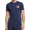 T-shirt Emporio Armani EA7 Graphic Series in cotone con stampa a contrasto da uomo rif. 3LPT52 PJ03Z