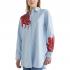 Camicia Tommy Hilfiger iBoyfriend Fit con Righe a Fiori da donna rif. WW0WW33477