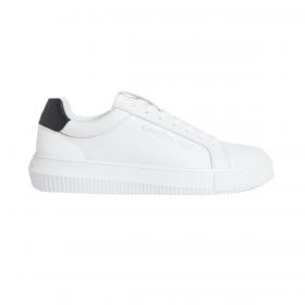 Scarpe Sneakers Calvin Klein Jeans in pelle con suola alta da uomo rif. YM0YM00330