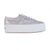 Scarpe Sneakers Superga 2790 Lame Platform alte da donna rif. S61174W-031